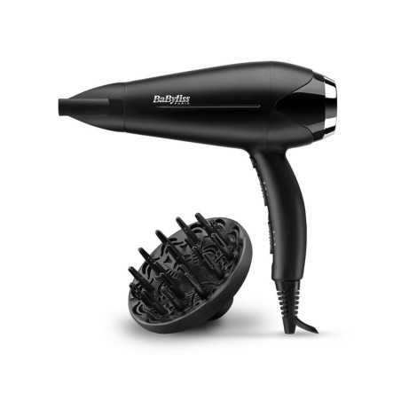 BaByliss-D572DE-Sche-cheveux Turbo Smooth 2200 avec Technologie Ionique et Cramique