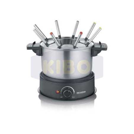 SEVERIN FO2473 Fondue électrique 8 personnes avec caquelon inox amovible