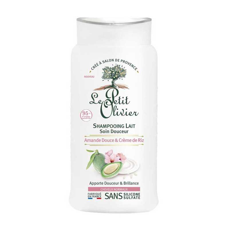Shampooing amande, crème de riz LE PETIT OLIVIER 250ML - Kibo