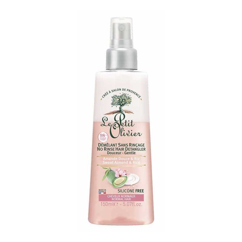 Démêlant sans rinçage douceur amande douce et riz 150ml