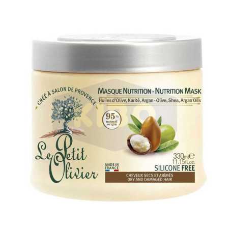 Masque nutrition huiles d'olive karité et argan 330ml