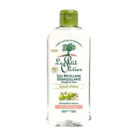 Eau micellaire démaquillante extrait d'olive 400ml