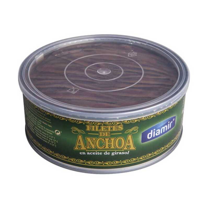 Filets d'anchois à l'huile de tournesol 75g