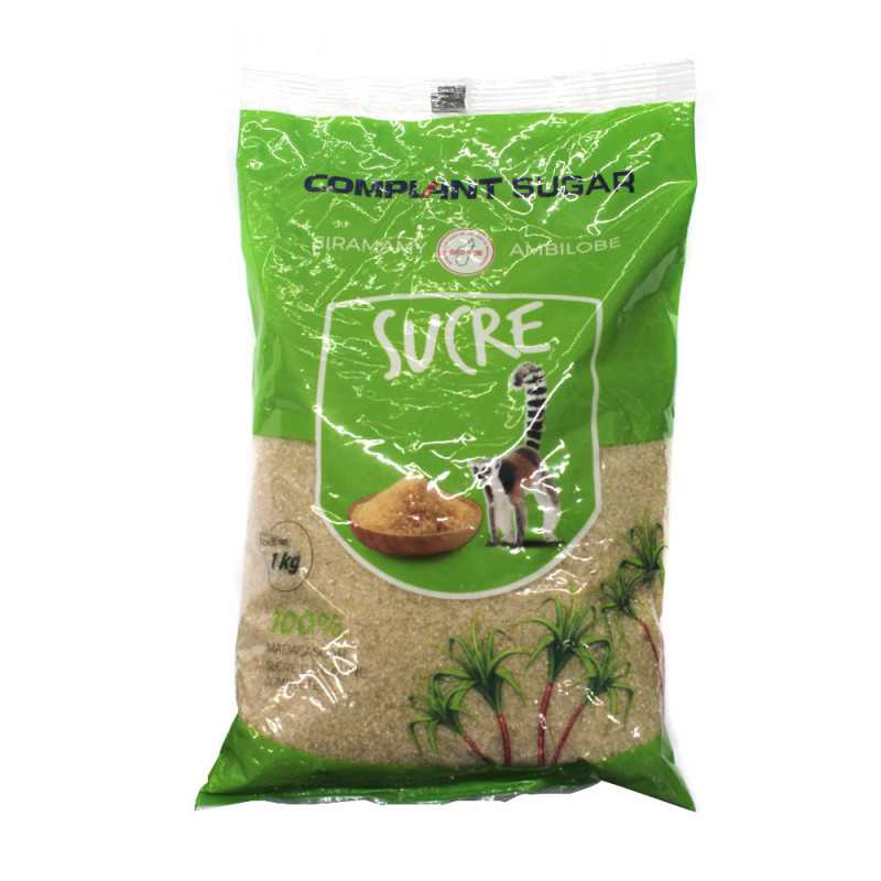 Sucre roux Ambilobe 1kg - Kibo