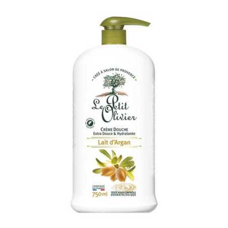 Crème douche extra douce lait d'argan 750ml