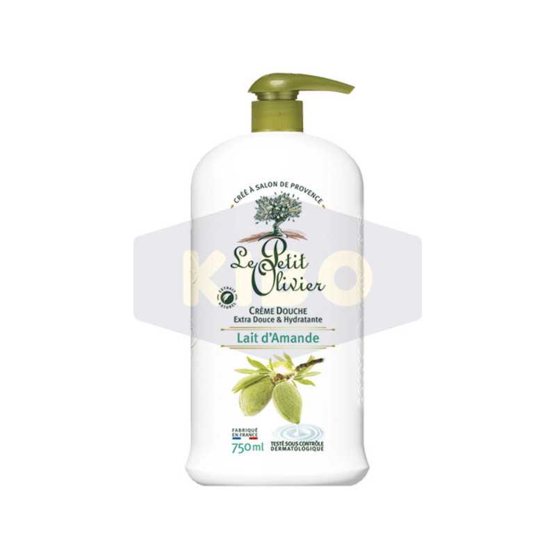 Crème douche lait d'amande 750ml