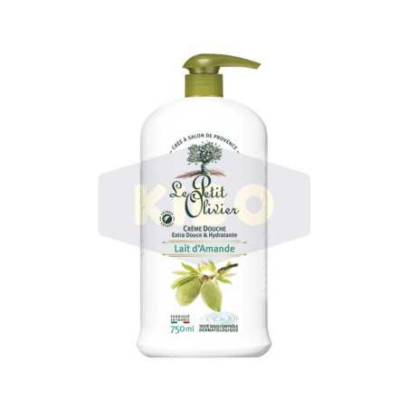 Crème douche lait d'amande 750ml