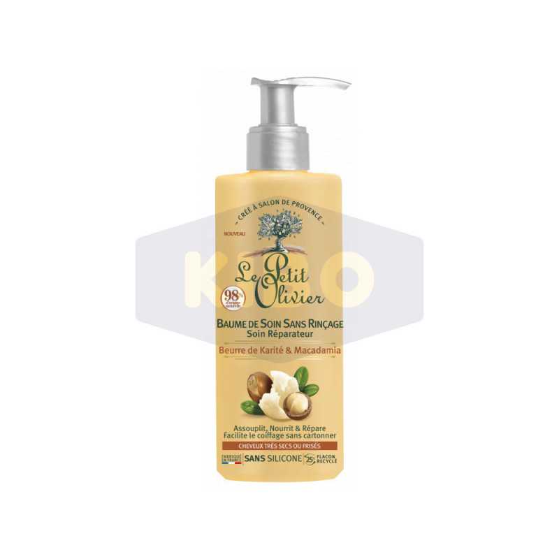 Soin sans rinçage beurre de karité macadamia 200ml