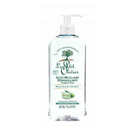 Gelée micellaire démaquillante aloe vera et thé vert 150ml