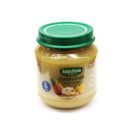 Petit pot cocktail fruit 130g