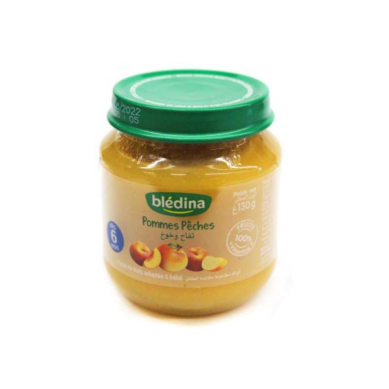 Petit pot pomme pêche 130g