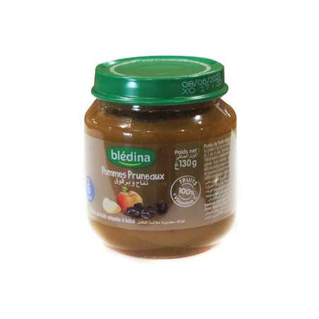 Petit pot pommes pruneaux 130g