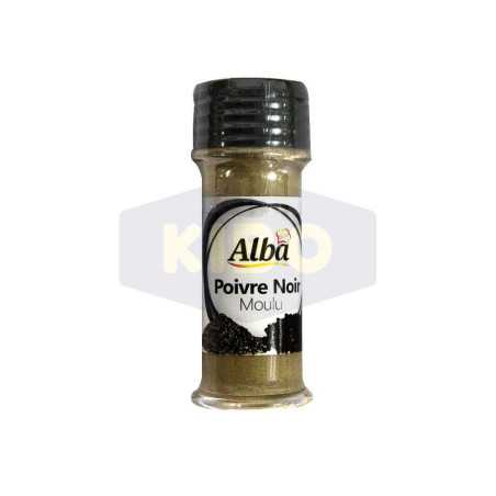 Poivre noir moulu 45g