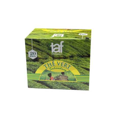Thé vert nature 20 poches alu