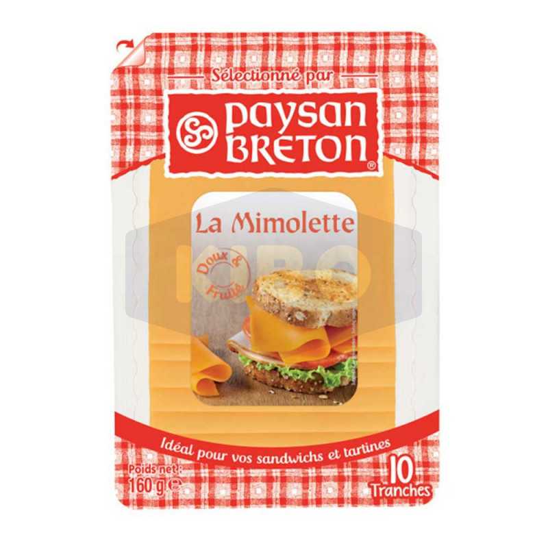 Fromage La Mimolette 10 tranches 160g