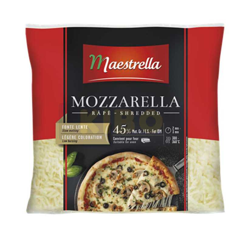 Fromage Mozzarella 45% râpée 2500g