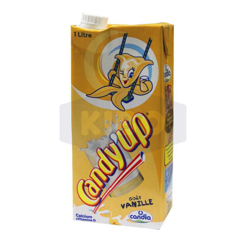 Lait vanille brique Candy'up 1L
