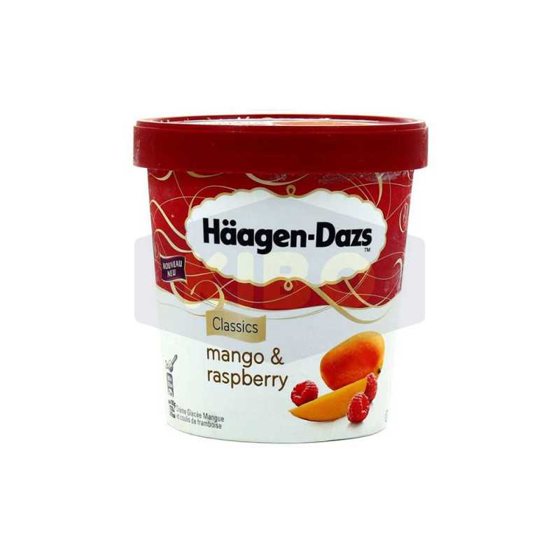 Crème glacée mangue et framboise 460ml