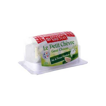 Bûche de chèvre ail et fines herbes 100g
