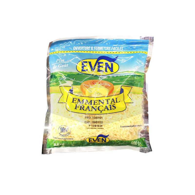 Fromage Emmental râpé 500g