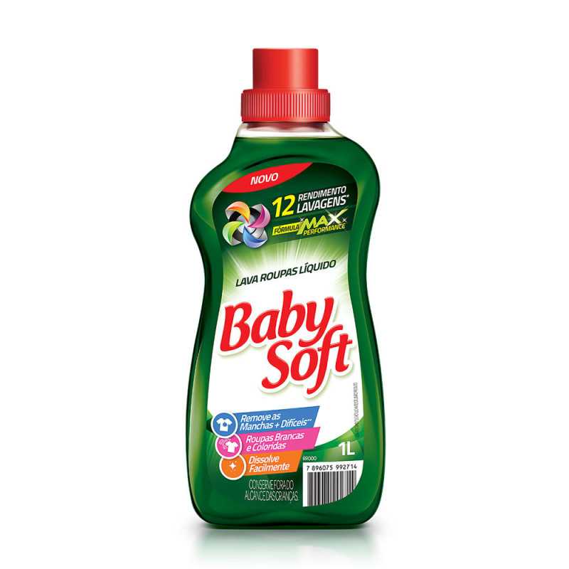 Lessive liquide 12 lavages vert 1L