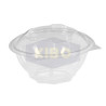 Bol à Salade transparent avec Couvercle Pet 50cl 50 pièces