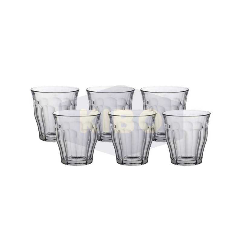 Verre Picardie transparent 16cl x6 pièces