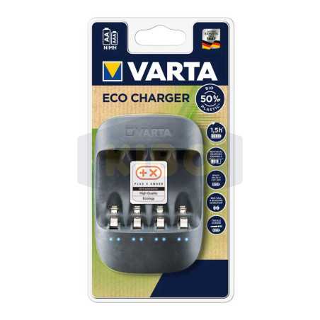 Chargeur de piles Eco EU x4 AAA/AA