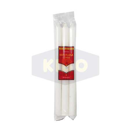 Bougie blanche Maronjana 6 pièces
