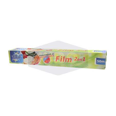 Papier film alimentaire 29cmx50m