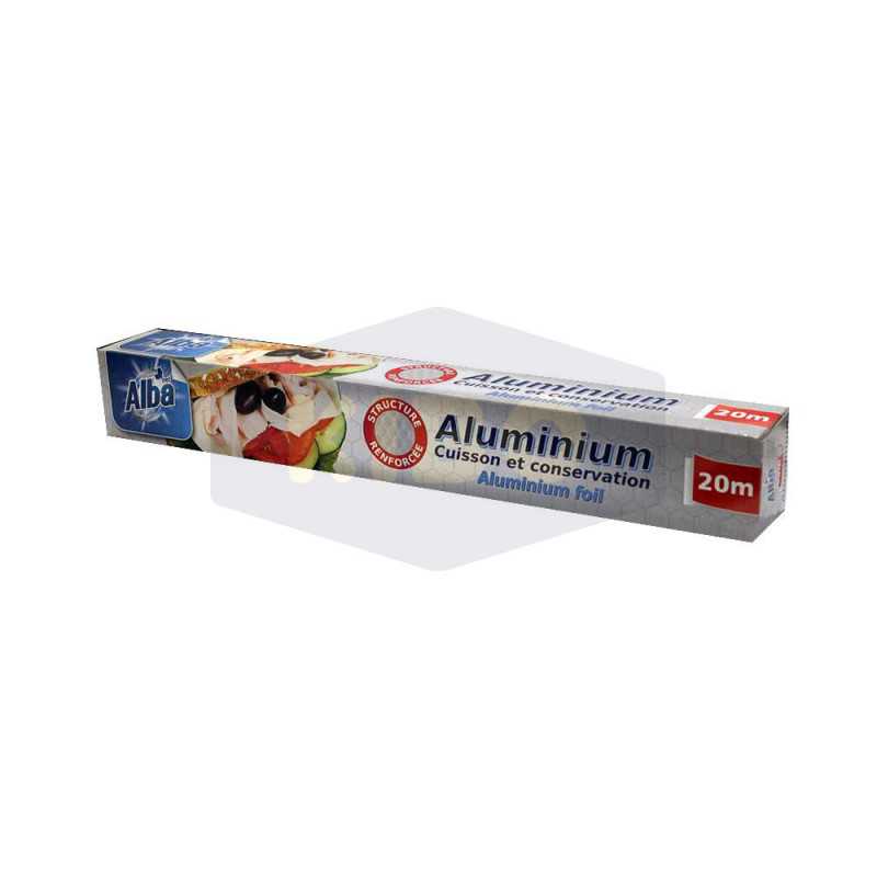 Papier aluminium 29cmx20m