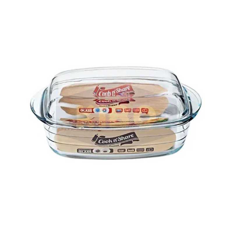 Cocotte en verre rectangle 4