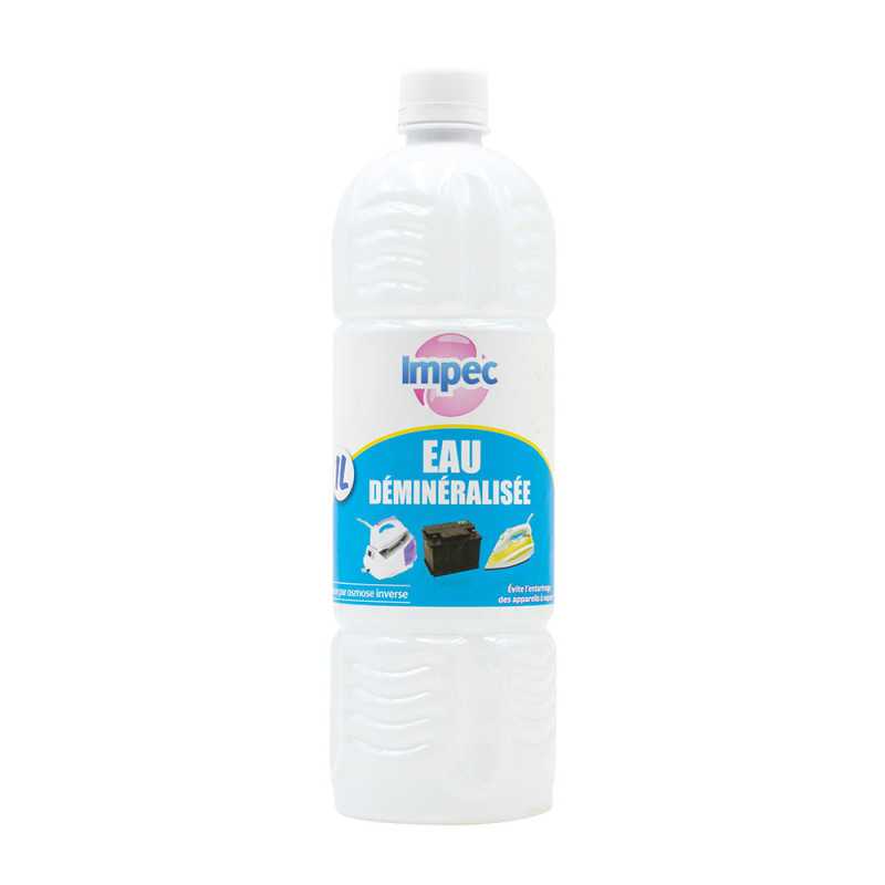 Eau déminéralisée 1L