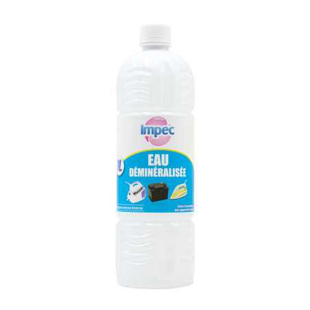 Eau déminéralisée 1L