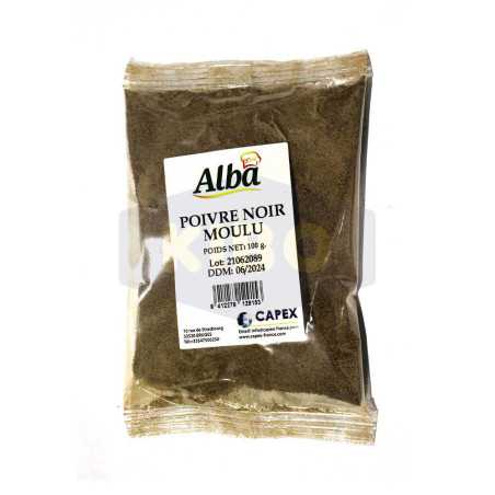 Poivre noir moulu 100g