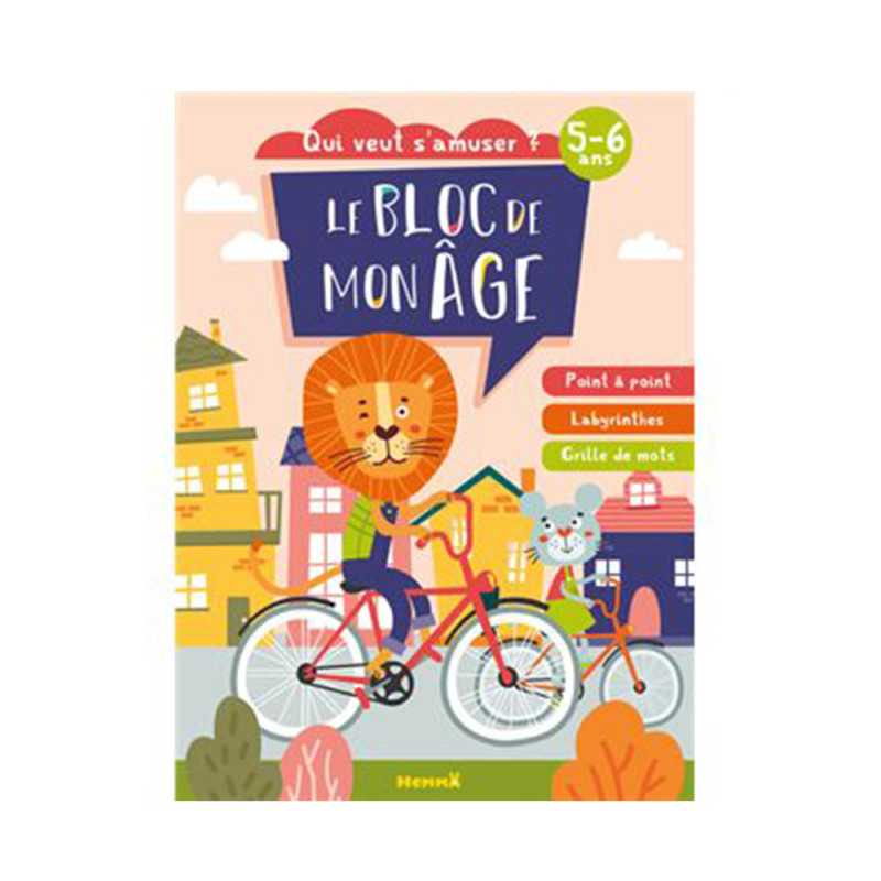 Le bloc de mon âge (5-6 ans)-qui veut s'amuser ? (a vélo)-point a point