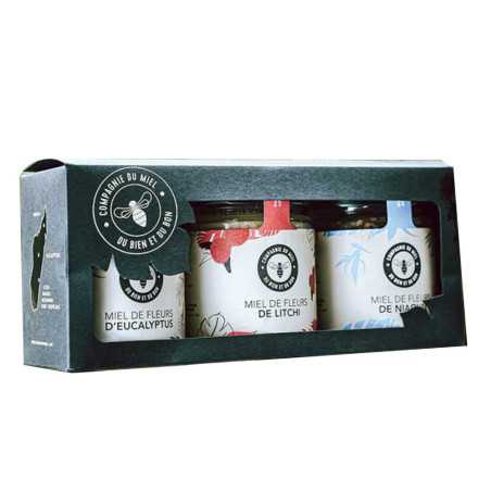 Coffret cadeau carton 3x210g
