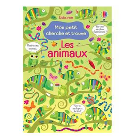 Les animaux-Mon petit cherche et trouve