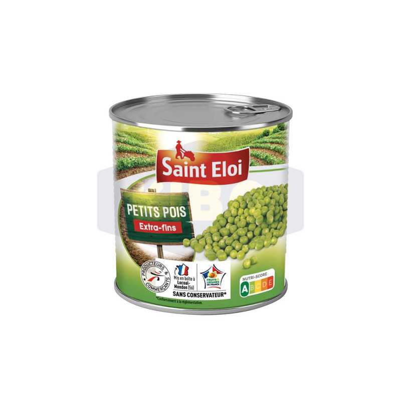 Petits pois extra-fins 4/4 560g