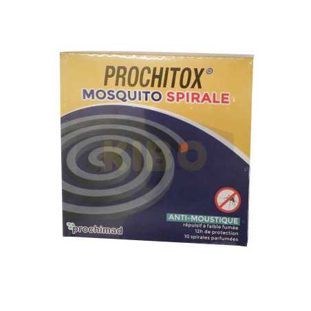 10 spirales anti-moustiques parfumées