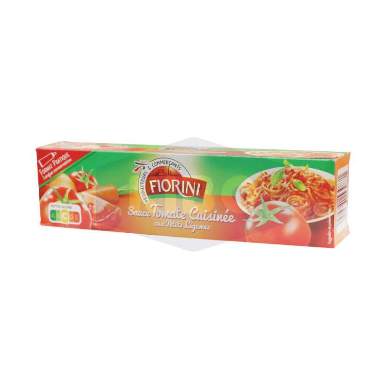 Sauce tomate cuisinée aux petits légumes 180g