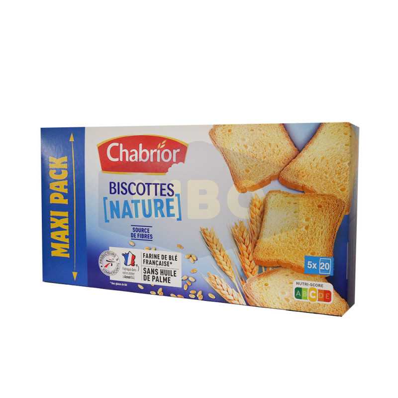 Biscotte nature maxi pack 830g