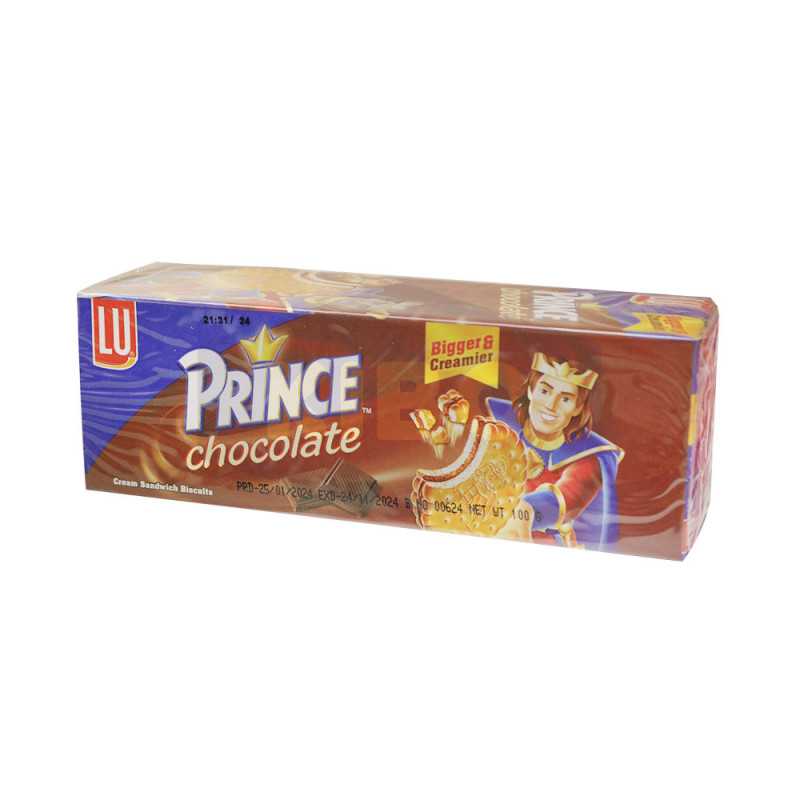 Biscuits prince fourrés au chocolat 100g