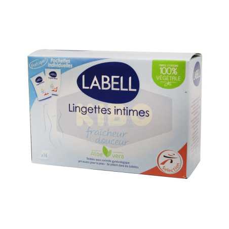 Lingettes intimes fraîcheur & douceur en boite x16