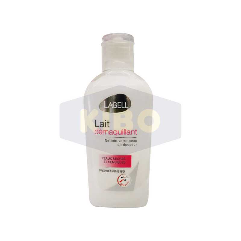 Lait démaquillant peaux sèches et sensibles 75ml