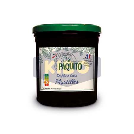 Confiture extra de myrtilles 370g