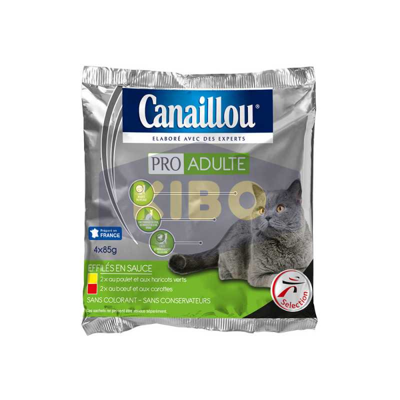 Pochon pour chat adulte 4x85g