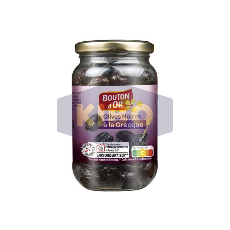 Olives noires à la grecque 250g