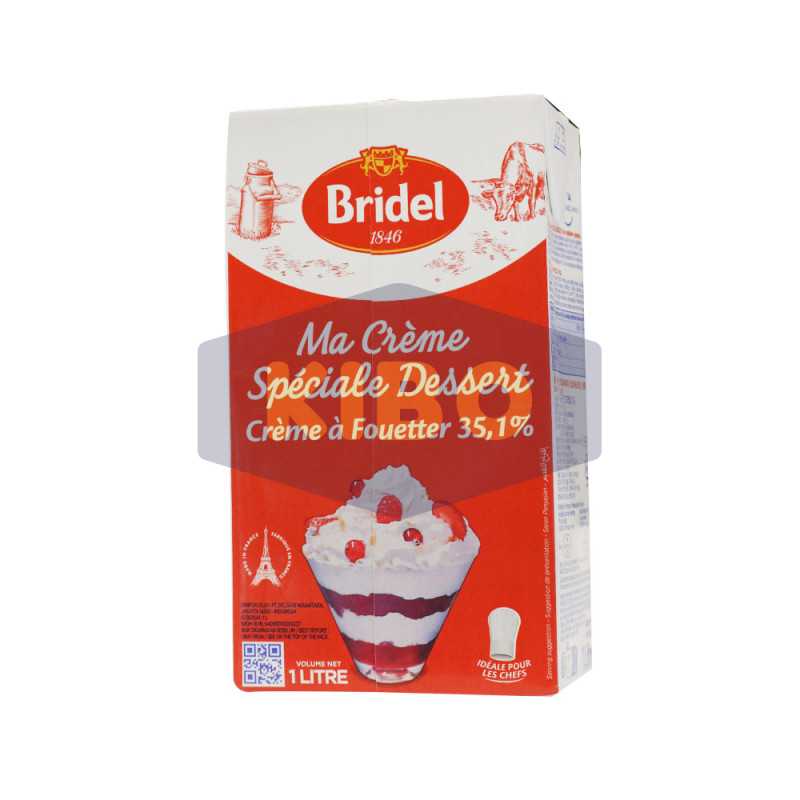 Crème liquide Crème liquide UHT 35%  en brique 1L