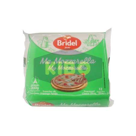 12 Tranches de fromage mozzarella 200g
